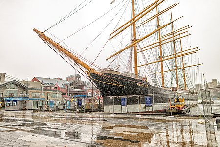 2013年5月22日 纽约南街海的船舶建筑市中心地标建筑学城市旅行风景港口街道历史性图片