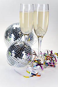 香槟 新年 庆典 欢庆 明亮多彩的生动主题装饰魔法气泡夫妻酒精风格艺术桌子饮料蓝色图片