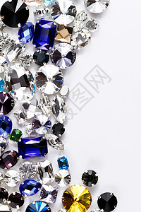 水晶螺旋透明度首饰蓝色插图钻石石头珠宝玻璃宏观宝石图片