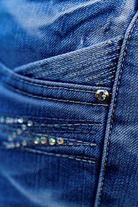 妇女牛仔牛仔裤牛仔布棉布蓝色女士纤维服饰服装裤子纺织品织物图片