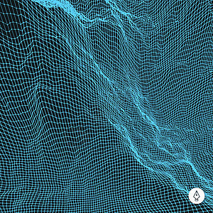 网格背景摘要 水面 矢量图波纹插图运动波浪状海洋技术活力协会海浪格子图片