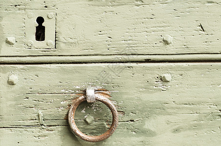 旧门及媒体的详情装饰青铜螺丝木头金属风格历史性建筑门把手乡村图片