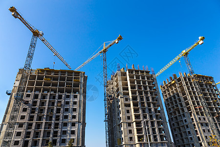 建造建筑起重机建筑学技术蓝色工业商业工程生长天空财产城市图片