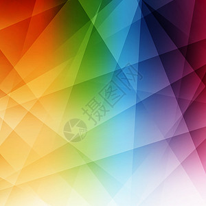 彩虹背景摘要 现代模式插图包装打印橙子艺术卡片调色板光谱三角形蓝色图片