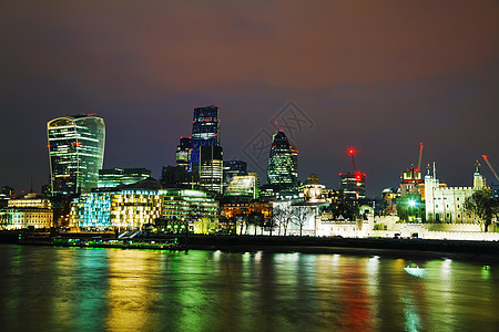 伦敦金融城金融区城市交易建筑学市中心摩天大楼首都办公室旅游商业区金融图片