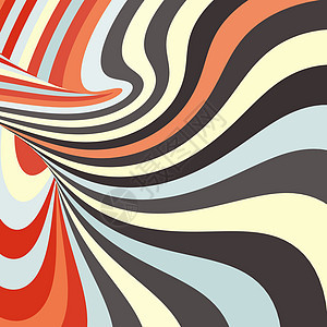 3d 螺旋式抽象背景 光学艺术 矢量图解隧道技术旋转涡流条纹墙纸曲线海浪运动流动图片