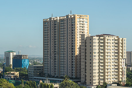 达累斯萨拉姆市中心建筑学房屋文明建筑城市市中心建筑物街道天际场景图片