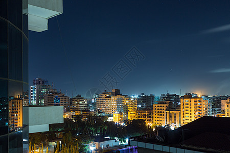 夜里达累斯萨拉姆下山景观市中心建筑城市文明建筑学场景房屋建筑物天际图片