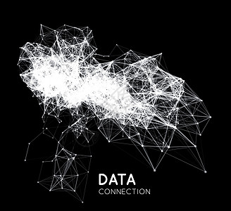 抽象网络连接背景绘画分子格净空间三角形粒子电脑社会科学化学家原子图片