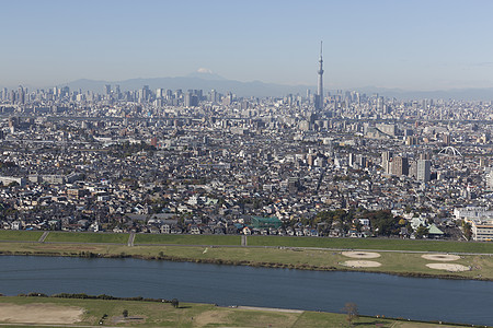 日本东京市场景公吨地标摩天大楼吸引力火车原宿甲板景观城市图片