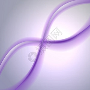 紫色抽象背景的矢量插图 带模糊的神奇电线光线曲线线射线海浪运动曲线力量奢华魔法聚光灯波纹亮度图片