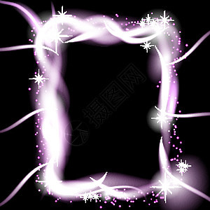 充满文字空间的美丽明亮的线光抽象背景火花小册子魔法耀斑派对运动网络星星漩涡曲线背景图片