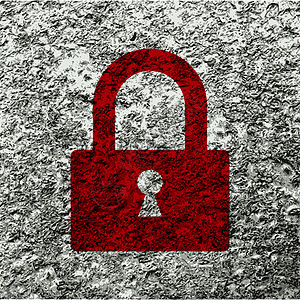 带有抽象背景的锁卡图标单页符平板设计技术密码挂锁隐私锁孔安全钥匙按钮维修互联网图片