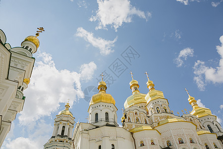 白正正教建筑旅行宗教教堂寺庙城市地标天空精神信仰图片