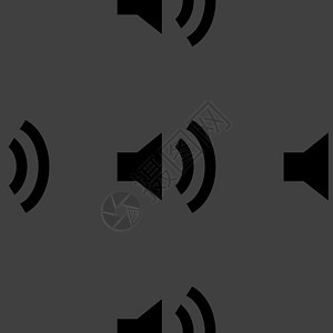 扬声器网页图标 平板设计 无缝模式收音机嗓音扩音器玩家立体声音乐音乐播放器阴影海浪网络背景图片