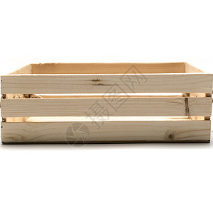 空木框松树货运白色托盘食物货物木头包装运输盒子背景图片