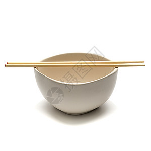 空碗和筷子食物文化美食白色用餐寿司餐具盘子用具图片