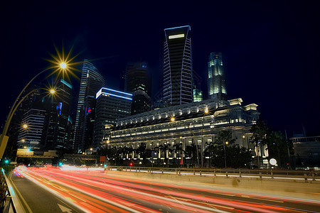 灯光通道街道小径中心建筑天际建筑学城市速度运输运动图片