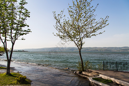 萨卡里亚萨潘卡湖地平线环境植物公园溪流液体海湾图片