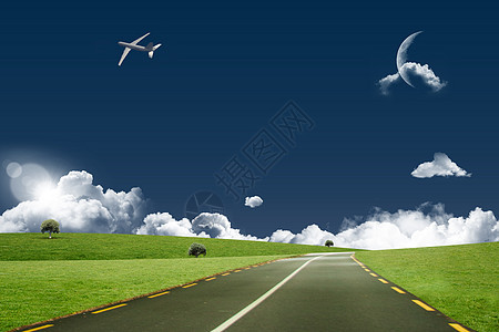 图形飞机的复合图象航班公路飞行旅行计算机蓝天旅游绘图数字航空图片