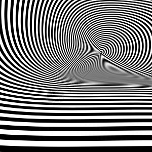 带有光学幻觉的模型 黑白背景想像力纺织品溪流眩晕催眠洞察力海浪力量条纹运动图片