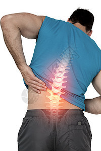身体健康的人的伤痛脊柱按摩身体护理骨骼男性运动火车疾病灵活性图片