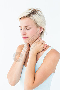 双赢妇女颈部疼痛图片