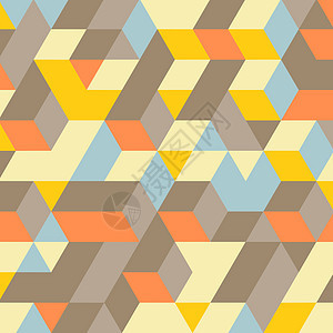 抽象几何三德背景包装艺术技术正方形长方形墙纸商业建筑打印插图图片