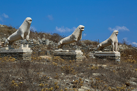 得乐雕塑狮子雕像寺庙文化阳台黏土神话文明历史图片