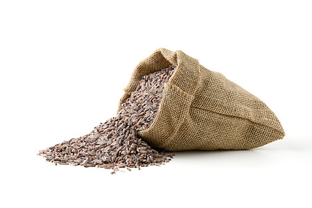 袋中棕色大米麻布白色颗粒状食物文化健康谷物种子庄稼粮食图片