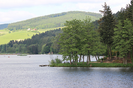 山中湖的风景图片