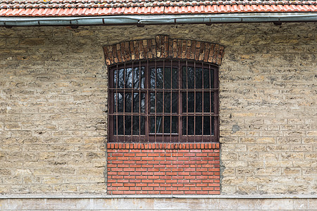 旧旧窗口建筑玻璃石头火鸡环境财产窗户石墙图片