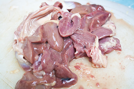 鸡窝餐厅内脏养分五脏六腑采摘肠子食肉厨房屠宰场食物图片