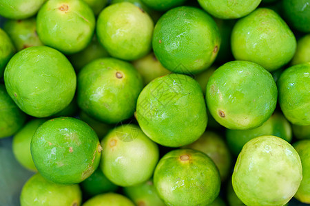 石灰营养果汁柠檬团体水果食物绿色图片