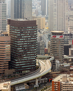 大阪市风景建筑学吸引力天际摩天大楼商业旅行办公室城市金融仓库图片