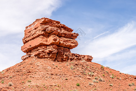 乌塔国家公园山区的胡图岩层公园帽子地质学编队峡谷国家图片