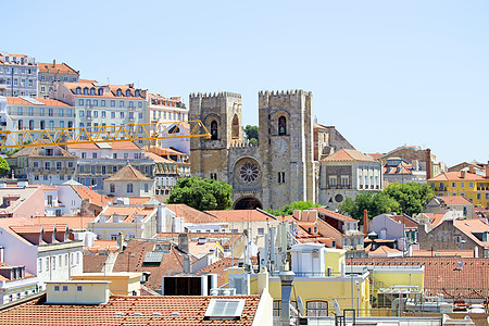 里斯本在葡萄牙的老城图片