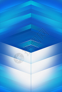 3D摘要背景背景蓝色边缘立方体盒子背景图片