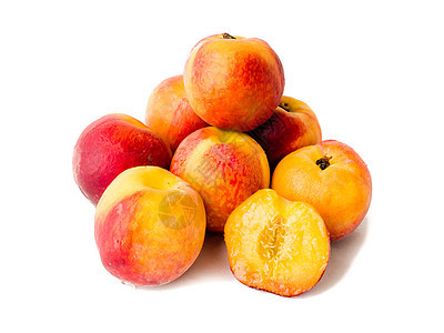 桃工作室桃子油桃小吃果汁甜点营养团体水果热带图片
