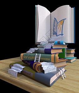 学习学校课本 返回学校后使用楼梯的观念背景教科书目录进步书店绘画图书馆工作簿字典知识教育图片