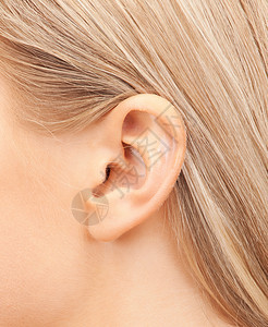 女人的耳朵紧闭着福利耳环成人保健女郎活力冲孔听力卫生耳廓图片