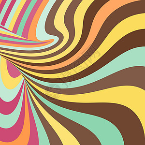 3d 螺旋式抽象背景 光学艺术 矢量图解流动涡流螺旋海浪技术条纹墙纸旋转运动隧道图片