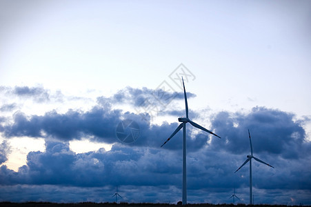 风车的概念形象力量涡轮天空保护涡轮机环境燃料螺旋桨公用事业发电机图片