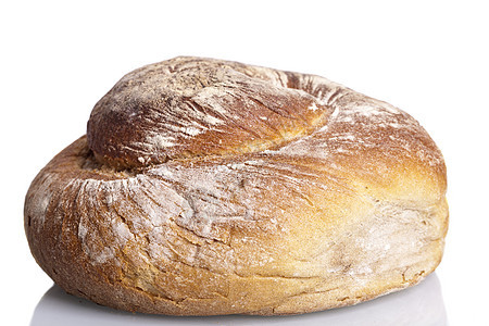 美味的新鲜面包面包面包包面包饼天然食品早餐小麦营养美食面粉包子面包师饮食盘子小吃图片