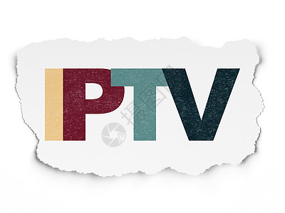 网络设计概念 IPTV关于撕纸背景的IPTV眼泪交通引擎编程网页绘画软件边缘白色文本图片