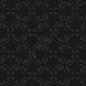 黑色纺织塑料花纹针图片