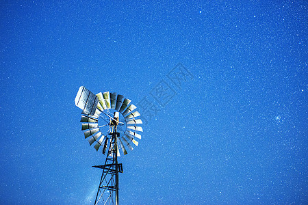 夜里有星星和风车小说星座彗星国家行星天文乡村蓝色环境星系图片