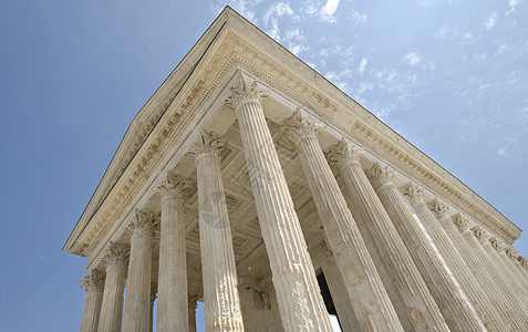 罗马寺庙法与正义概念图片