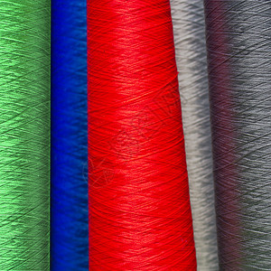线丝绸缝纫棉布团体衣服闲暇绳索纤维刺绣彩虹图片