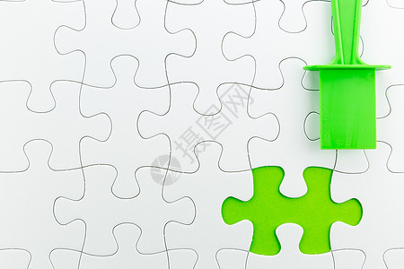 用于商业背景的 jigsaw 拼图插图解决方案游戏白色玩具概念空白团队紫色蓝色图片